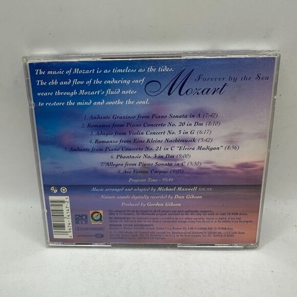 Dan Gibsons Solitudes: Mozart Forever By The Sea Audio CD - Picture 2 of 4